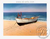 Fischerboot am Meer
