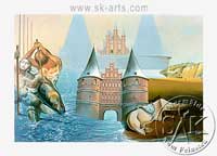 L&uuml;becker Holstentor, zeitlos