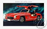Auftragsmalerei Mercedes