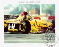 Zur Vergößerung bitte anklicken! Ralf Schumacher auf Jordan/Peugeot