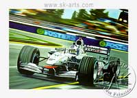 Zur Vergößerung bitte anklicken! David Coulthard auf McLaren/Mercedes-Benz