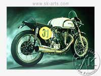 Auftragsmalerei Motorrad