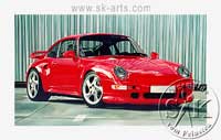 Auftragsmalerei Porsche