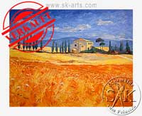 Mohnfeld in der Crete