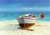 Fischerboot am Strand