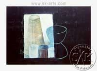 Stillleben mit Vase